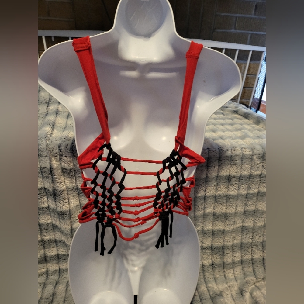 Open back tank